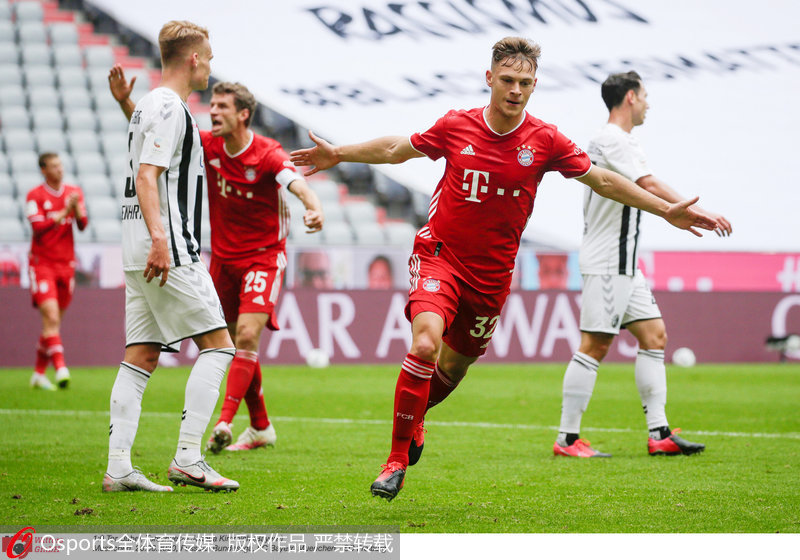  拜仁慕尼黑主场轻取弗赖堡稳居积分榜首位